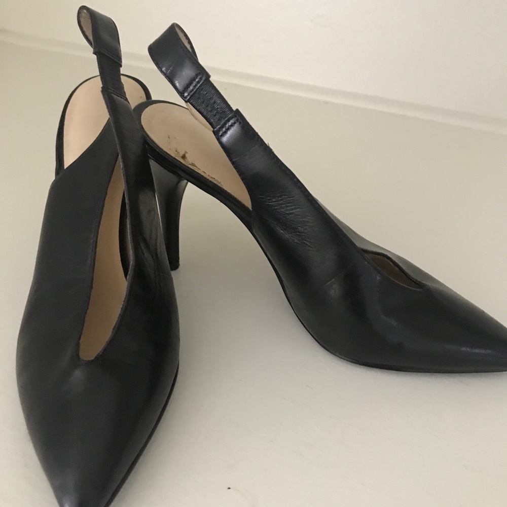Black 2.5 inch heels